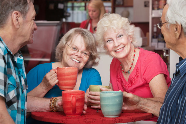 Smiling Senior Ladies - Foto, Imagen