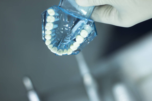 Tandheelkundige tanden tandartsen kliniek - Foto, afbeelding