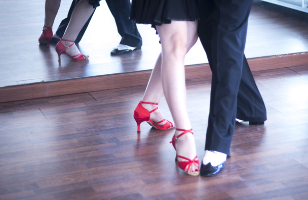 Bailarines de salón
 - Foto, Imagen
