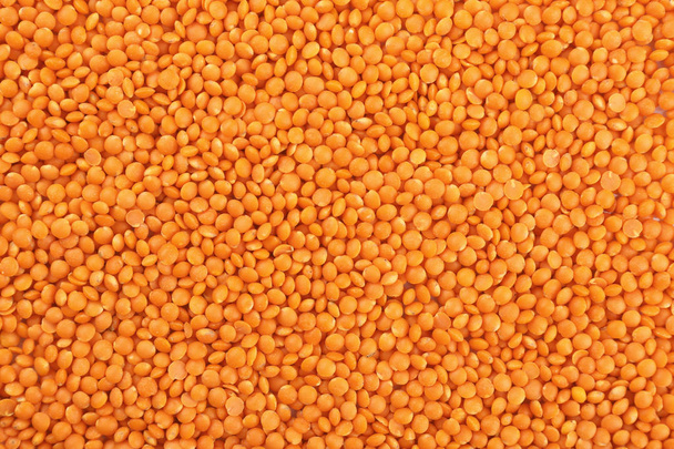 Healthy dry lentils as background - 写真・画像