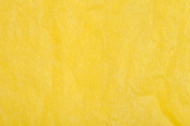 Crumpled yellow paper - Photo, image