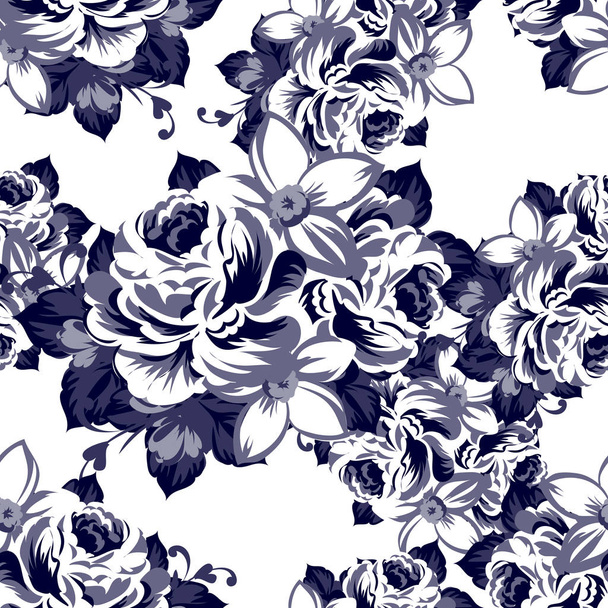 Seamless floral pattern - ベクター画像