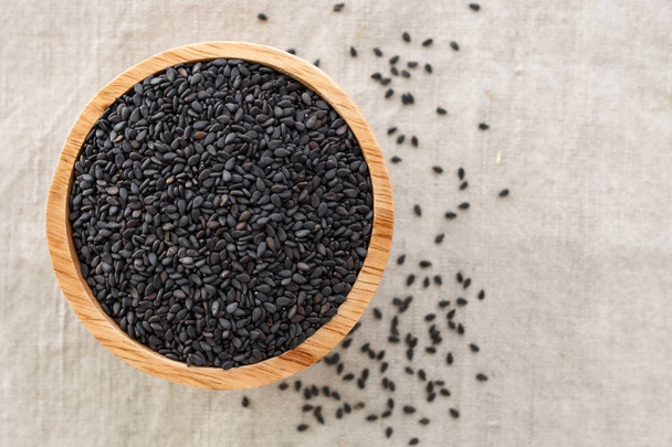 Sesame seeds background - Photo, Image