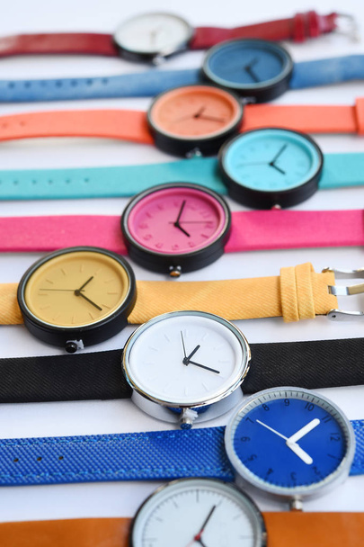 Sada barevné Náramkové hodinky - Fotografie, Obrázek