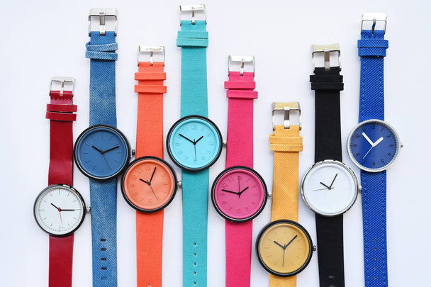 Sada barevné Náramkové hodinky - Fotografie, Obrázek