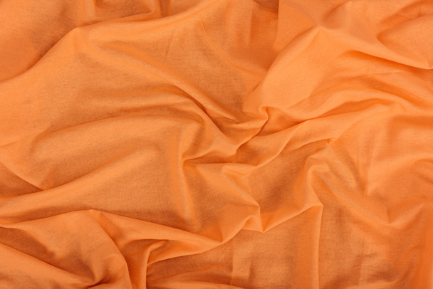 orange linen texture - Photo, Image