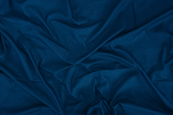 textura de lino azul oscuro
 - Foto, Imagen