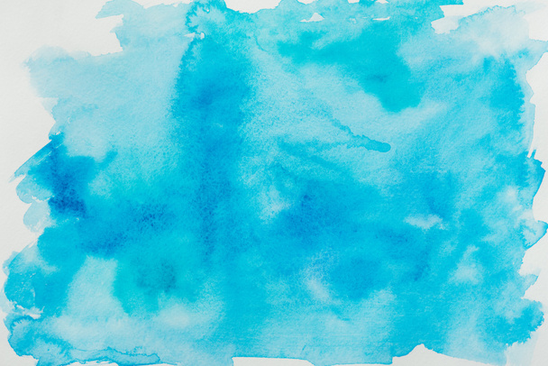 blue watercolor texture - Photo, Image