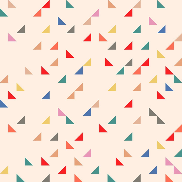 naadloze kleurrijke geomatric patroon achtergrond - Vector, afbeelding