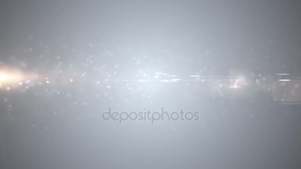beeldmateriaal met witte bokeh lichten - Video