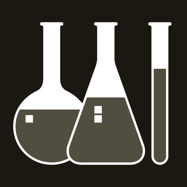 Laboratory glassware - Vector, Image