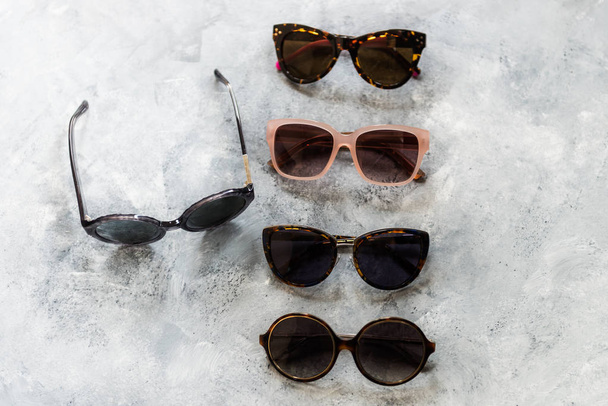 Farklı moda güneş gözlüğü - Fotoğraf, Görsel