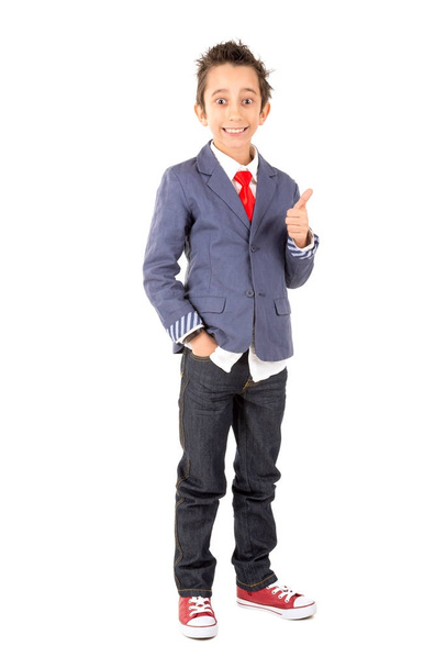 Fashionable young boy - Foto, Imagen