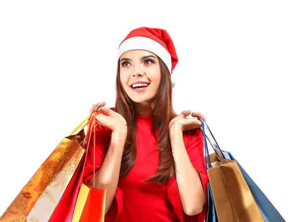 Christmas shopping concept - Foto, afbeelding