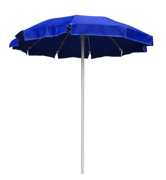 Beach umbrella - blue - Photo, Image