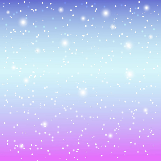 Sterne und Schneeflocken - Vektor, Bild