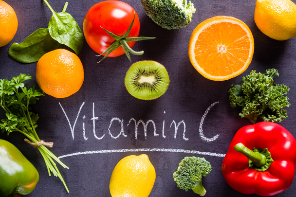 Food rich in vitamin C - Foto, imagen