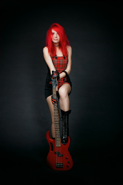 Redhead rockstar - Zdjęcie, obraz
