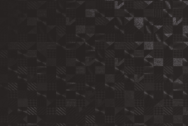 black geometric background  - Photo, Image