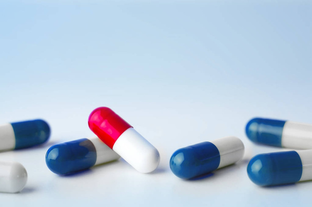 Medical healthcare pills isolated on a background  - Φωτογραφία, εικόνα