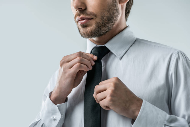 businessman wearing tie - Fotoğraf, Görsel
