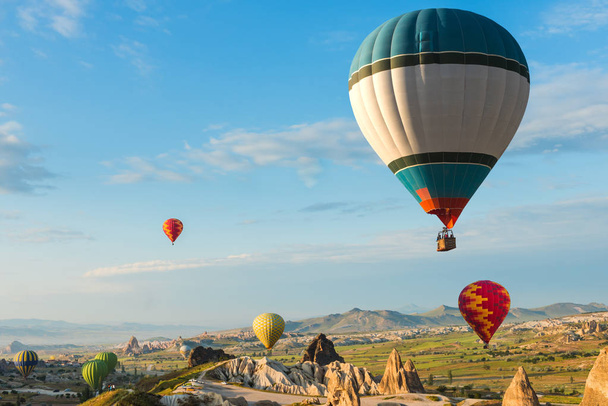 air balloon in Cappadocia, Turkey - Photo, Image