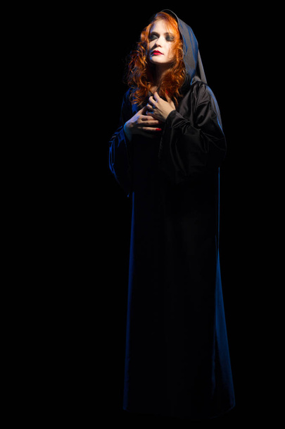 Young witch isolated - Photo, Image
