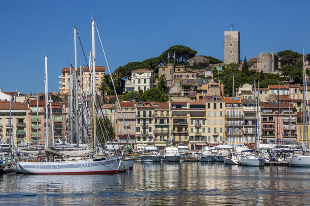 de oude stad Cannes - ten zuiden van Frankrijk - Foto, afbeelding