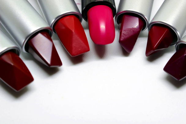 a colored lipstick - Foto, afbeelding