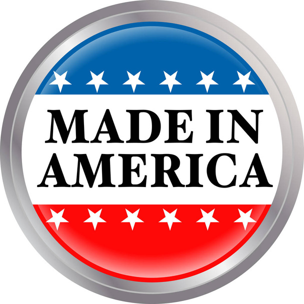 Made in America gomb - Fotó, kép