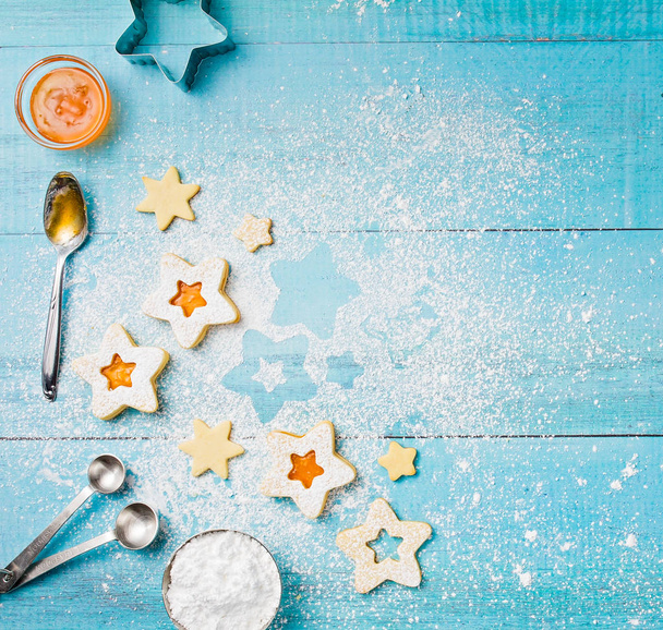 Baking Christmas Cookies - Φωτογραφία, εικόνα