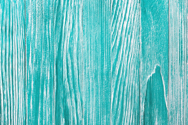 Fundo de madeira azul vintage com pintura peeling. Parede de madeira pintada velha - textura ou fundo
 - Foto, Imagem