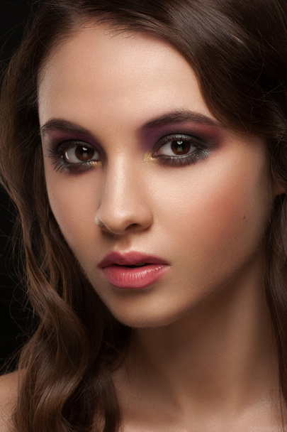 Woman with makeup - Foto, Imagem