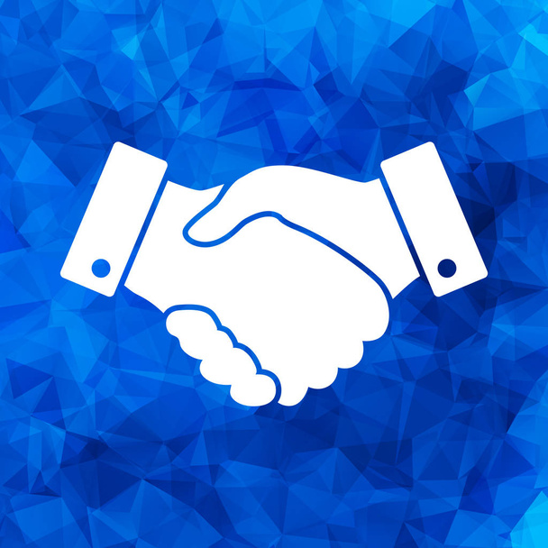 návrh Handshake ikony - Vektor, obrázek