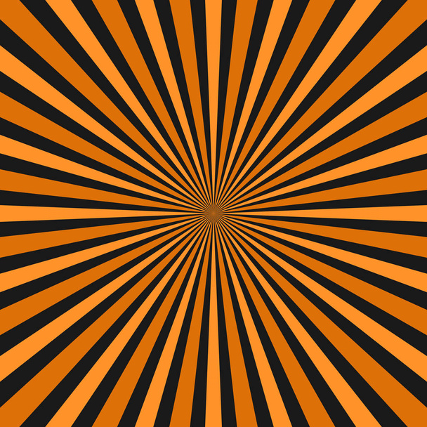 Fondo de explosión de rayos geométricos abstractos - diseño retro gráfico con líneas radiales
 - Vector, imagen
