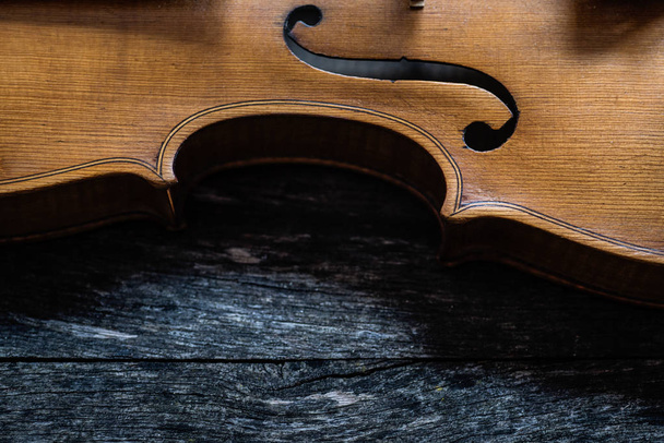 Part of the violin  - Фото, изображение