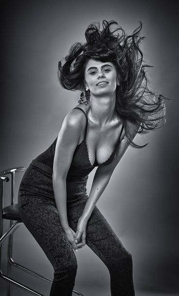 beautiful female lingerie model - Valokuva, kuva