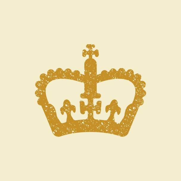 Ikona korony. ilustracja wektora - Wektor, obraz