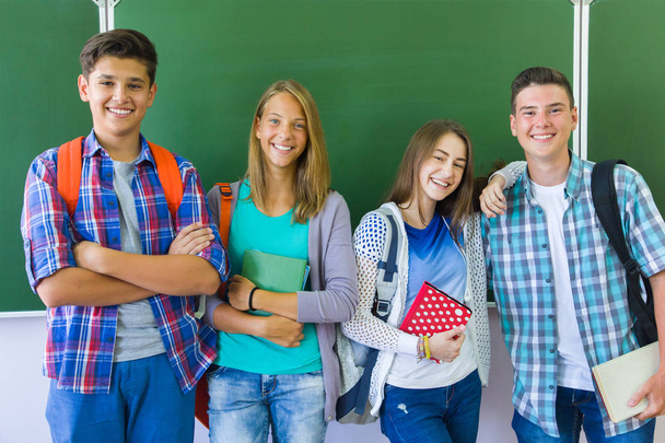  teens in school - Photo, Image