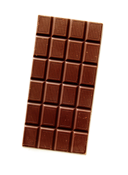 chocolate bar isolated on white   - Photo, Image