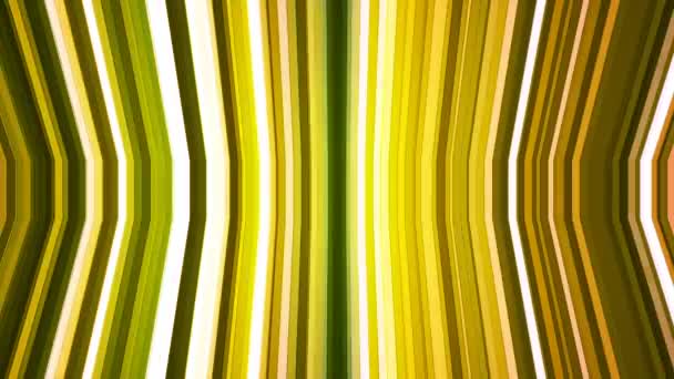 Broadcast Twinkling Vertical Bent Hi-Tech Strips, Green, Abstract, Loopable, 4K - Filmagem, Vídeo