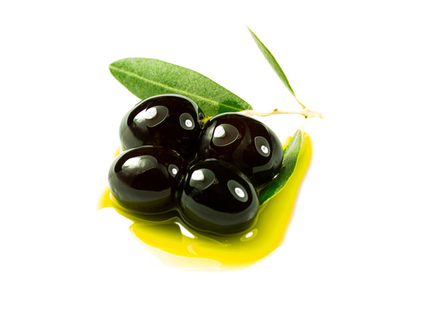 Olives in the oil - Photo, Image