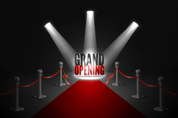 Grand opening evenement banner - Vector, afbeelding