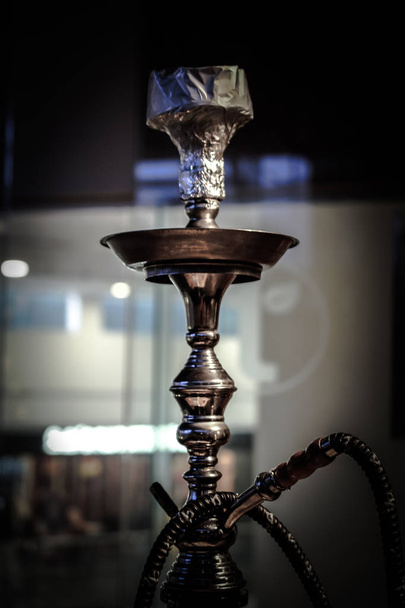 hookah shisha smoke on backgroun - Фото, изображение