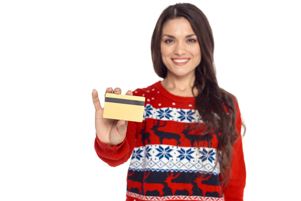 woman with credit card - Photo, Image
