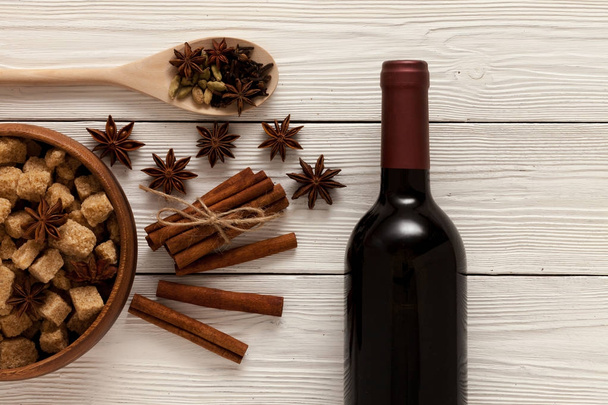spices for mulled wine - Foto, Bild