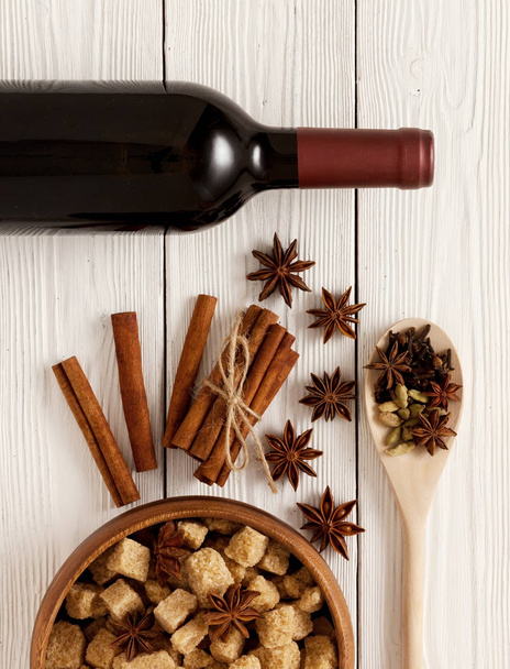 spices for mulled wine - Foto, Imagen