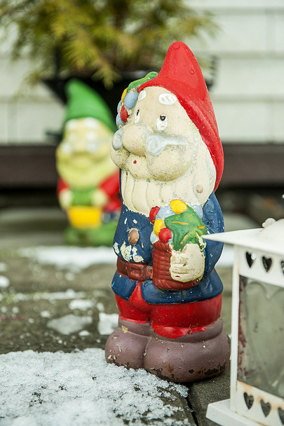 Red christmas gnome - Photo, Image
