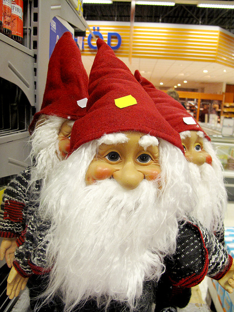 Κόκκινα Χριστούγεννα gnome - Φωτογραφία, εικόνα