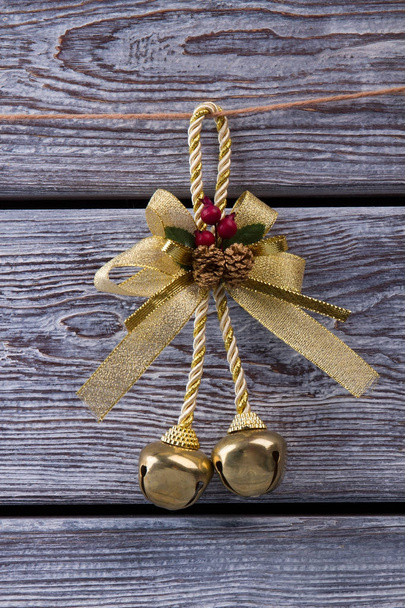 Golden Christmas ornament - Foto, Bild